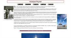 Desktop Screenshot of kiosque-peynet.com